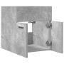 Mueble de lavabo madera ingeniería gris hormigón 41x38,5x46 cm de , Muebles de baño - Ref: Foro24-856204, Precio: 35,73 €, De...