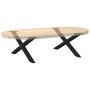 Patas de mesa de centro forma X 2uds acero negro 70x(30-31) cm de , Patas para mesas - Ref: Foro24-4012884, Precio: 59,87 €, ...