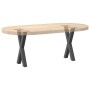 Patas para mesa de centro en forma de X 2 uds antracita acero de , Patas para mesas - Ref: Foro24-4012890, Precio: 57,74 €, D...