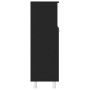 Armario de baño madera contrachapada negro 30x30x95 cm de vidaXL, Muebles de baño - Ref: Foro24-802616, Precio: 63,17 €, Desc...