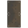 Patas de mesa centro forma X 2uds acero natural 38x(42-43) cm de , Patas para mesas - Ref: Foro24-4012955, Precio: 84,28 €, D...