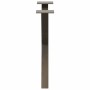 Patas de mesa centro forma X 2uds acero natural 60x(42-43) cm de , Patas para mesas - Ref: Foro24-4012903, Precio: 56,24 €, D...