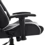 Silla de gaming de cuero sintético negro y blanco de vidaXL, Sillones para videojuegos - Ref: Foro24-20507, Precio: 180,36 €,...