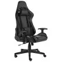 Silla gaming giratoria PVC negro de vidaXL, Sillones para videojuegos - Ref: Foro24-20478, Precio: 172,06 €, Descuento: %