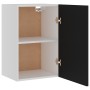 Armario colgante de cocina contrachapada negro 39,5x31x60 cm de vidaXL, Armarios de cocina - Ref: Foro24-801253, Precio: 39,8...