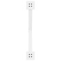 Patas para mesa de comedor en forma de X 2 uds acero blanco de , Patas para mesas - Ref: Foro24-4012917, Precio: 72,84 €, Des...