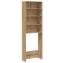Armario de lavadora roble artisan 64x24x190 cm de , Accesorios para lavadoras y secadoras - Ref: Foro24-856644, Precio: 78,08...