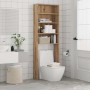 Armario de lavadora roble artisan 64x24x190 cm de , Accesorios para lavadoras y secadoras - Ref: Foro24-856644, Precio: 78,08...
