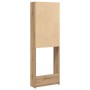 Armario de lavadora roble artisan 64x24x190 cm de , Accesorios para lavadoras y secadoras - Ref: Foro24-856644, Precio: 78,08...