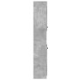 Armario de baño contrachapada gris hormigón 32x34x188,5 cm de , Tocadores de baño - Ref: Foro24-856942, Precio: 80,57 €, Desc...