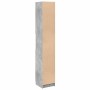 Armario de baño contrachapada gris hormigón 32x34x188,5 cm de , Tocadores de baño - Ref: Foro24-856942, Precio: 80,57 €, Desc...