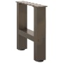 Patas para mesa de centro de acero natural 2 uds 30x(30-31) cm de , Patas para mesas - Ref: Foro24-4013255, Precio: 47,47 €, ...