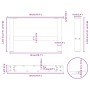 Patas de mesa de centro antracita 2 uds acero 50x(30-31) cm de , Patas para mesas - Ref: Foro24-4013262, Precio: 61,90 €, Des...
