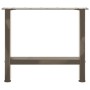Patas para mesa de centro de acero natural 2 uds 50x(42-43) cm de , Patas para mesas - Ref: Foro24-4013283, Precio: 60,40 €, ...