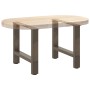 Patas para mesa de centro de acero natural 2 uds 50x(42-43) cm de , Patas para mesas - Ref: Foro24-4013283, Precio: 60,40 €, ...