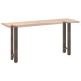 Patas para mesa de centro de acero natural 2 uds 28x(72-73) cm de , Patas para mesas - Ref: Foro24-4013295, Precio: 62,70 €, ...