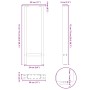 Patas para mesa de centro de acero natural 2 uds 28x(72-73) cm de , Patas para mesas - Ref: Foro24-4013295, Precio: 62,70 €, ...