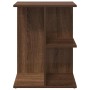 Mesita de noche madera de ingeniería marrón roble 46,5x29x61 cm de , Mesitas de noche - Ref: Foro24-858662, Precio: 37,82 €, ...