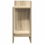 Mesas auxiliares 2 uds con estante roble sonoma 25,5x27x60 cm de , Mesas auxiliares - Ref: Foro24-858547, Precio: 43,45 €, De...