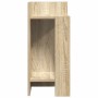 Mesas auxiliares 2 uds con estante roble sonoma 25,5x27x60 cm de , Mesas auxiliares - Ref: Foro24-858547, Precio: 43,45 €, De...