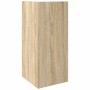 Mesas auxiliares 2 uds con estante roble sonoma 25,5x27x60 cm de , Mesas auxiliares - Ref: Foro24-858547, Precio: 43,45 €, De...