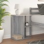 Mesita de noche madera de ingeniería gris Sonoma 46,5x29x61 cm de , Mesitas de noche - Ref: Foro24-858660, Precio: 34,75 €, D...