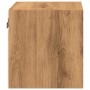 Muebles TV de pared luces LED 2 uds roble artisian 30x28,5x30cm de , Muebles TV - Ref: Foro24-857675, Precio: 44,09 €, Descue...