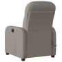 Sillón reclinable de masaje eléctrico tela gris taupe de , Sillones - Ref: Foro24-3302969, Precio: 242,01 €, Descuento: %