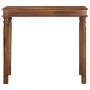 Mesa alta de madera maciza de acacia 120x60x107 cm de , Mesas de cocina y de comedor - Ref: Foro24-4102367, Precio: 260,84 €,...