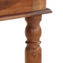 Mesa alta de madera maciza de acacia 120x60x107 cm de , Mesas de cocina y de comedor - Ref: Foro24-4102367, Precio: 260,84 €,...