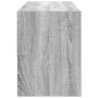 Zapatero apilable gris sonoma 89,5x30x40 cm de , Organizadores de vestidores y perchas de barra - Ref: Foro24-858849, Precio:...