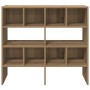 Zapateros 2 uds apilables roble artesanal 89,5x30x40 cm de , Organizadores de vestidores y perchas de barra - Ref: Foro24-858...