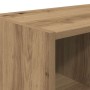 Zapateros 2 uds apilables roble artesanal 89,5x30x40 cm de , Organizadores de vestidores y perchas de barra - Ref: Foro24-858...