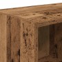 Zapateros 2 uds apilables madera vieja 89,5x30x40 cm de , Organizadores de vestidores y perchas de barra - Ref: Foro24-858854...