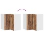 Mueble de cocina esquina pared Porto madera vieja de , Armarios de cocina - Ref: Foro24-854105, Precio: 84,37 €, Descuento: %
