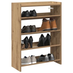 Zapatero artesanal de madera contrachapada 60x25x81 cm de , Zapateros y organizadores de calzado - Ref: Foro24-859886, Precio...