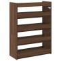 Mueble zapatero madera contrachapada marrón roble 60x25x81 cm de , Zapateros y organizadores de calzado - Ref: Foro24-859884,...