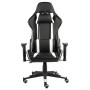 Silla gaming giratoria PVC blanco de vidaXL, Sillones para videojuegos - Ref: Foro24-20482, Precio: 163,33 €, Descuento: %
