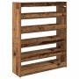 Mueble zapatero madera contrachapada madera vieja 80x25x100 cm de , Zapateros y organizadores de calzado - Ref: Foro24-859903...