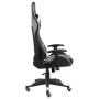 Silla gaming giratoria PVC blanco de vidaXL, Sillones para videojuegos - Ref: Foro24-20482, Precio: 161,03 €, Descuento: %