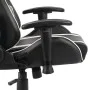 Silla gaming giratoria PVC blanco de vidaXL, Sillones para videojuegos - Ref: Foro24-20482, Precio: 161,03 €, Descuento: %