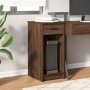 Torre de ordenador con cajón roble marrón 35x45x77 cm de , Escritorios - Ref: Foro24-858746, Precio: 62,99 €, Descuento: %