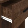 Torre de ordenador con cajón roble marrón 35x45x77 cm de , Escritorios - Ref: Foro24-858746, Precio: 62,99 €, Descuento: %