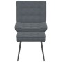 Sillón de relax con reposapiés terciopelo gris oscuro de , Sillas - Ref: Foro24-4012328, Precio: 90,17 €, Descuento: %