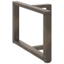 Patas de mesa centro forma T 2uds acero natural 60x25x(42-43)cm de , Patas para mesas - Ref: Foro24-4013035, Precio: 87,43 €,...