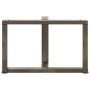 Patas de mesa centro forma T 2uds acero natural 60x25x(42-43)cm de , Patas para mesas - Ref: Foro24-4013035, Precio: 87,43 €,...