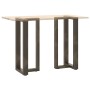 Patas de mesa bar forma T 2 uds acero natural 40x35x(90-91)cm de , Patas para mesas - Ref: Foro24-4013075, Precio: 141,40 €, ...
