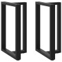 Patas de mesa de bar forma T 2 uds acero negro 60x35x(90-91) cm de , Patas para mesas - Ref: Foro24-4013080, Precio: 166,33 €...