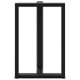 Patas de mesa de bar forma T 2 uds acero negro 60x35x(90-91) cm de , Patas para mesas - Ref: Foro24-4013080, Precio: 166,33 €...