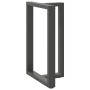 Patas de mesa bar forma T 2 uds acero antracita 60x35x(90-91)cm de , Patas para mesas - Ref: Foro24-4013082, Precio: 153,67 €...